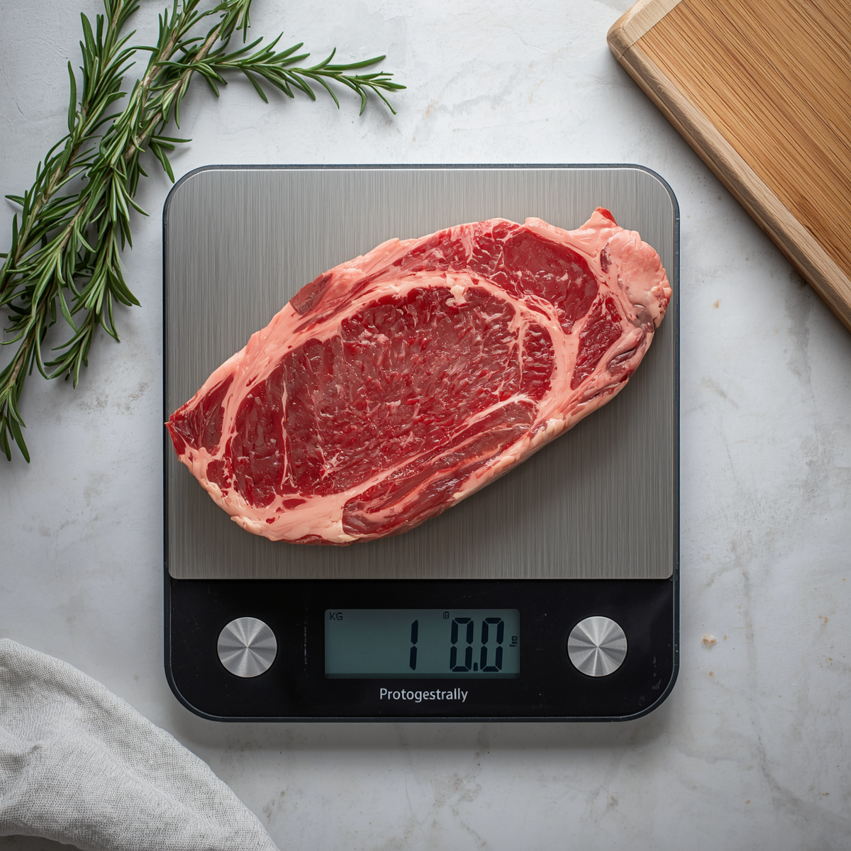 How much does 1 kg of meat cost?