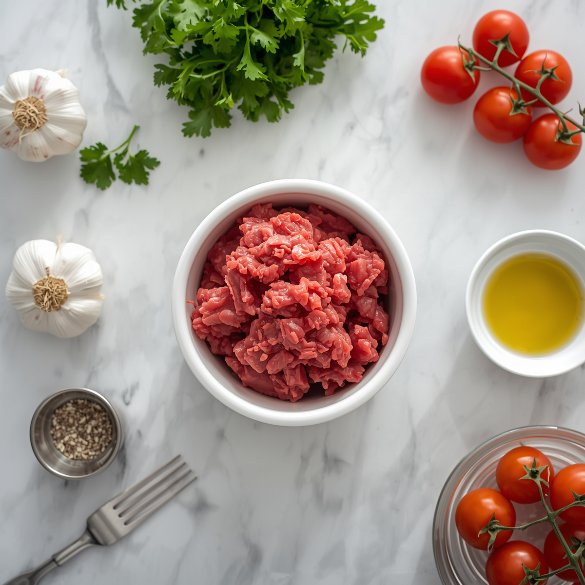 لحم مفروم طازج: وصفات سريعة وصحية للعشاء