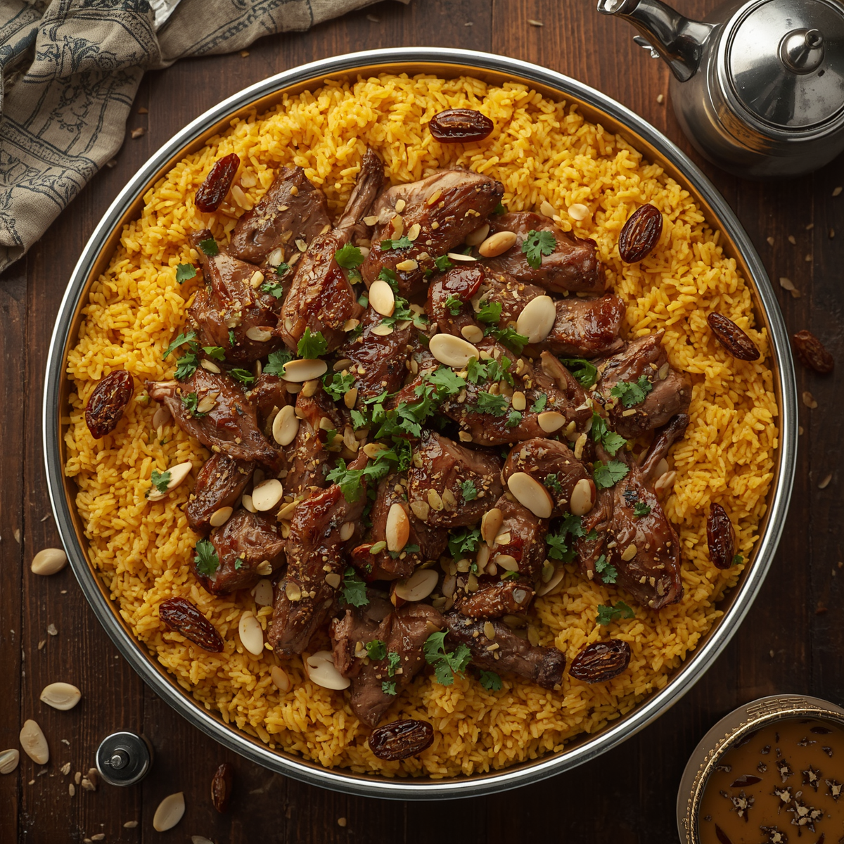 سر تحضير “الكبسة السعودية” الأصلية بلحم الغنم البلدي